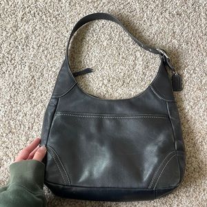Vintage Coach hobo bag in black